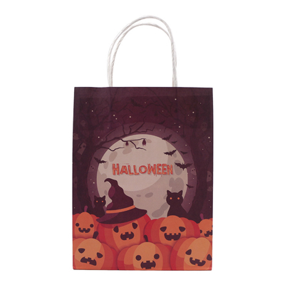 100gsm-150gsm Thickness Handle Paper Bags With Uncoated Lining OEM ODM Service