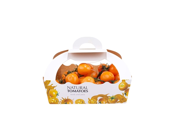 Sustainable Vegetable Corrugated Boxes , Paper Fruit Box For Birthday Christmas