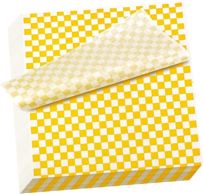 Thin Kraft Butcher Paper Wax Paper Recyclable For Sushi Fast Food