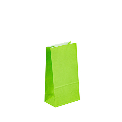 Food Grade Thin Kraft Paper Packing Bags With UV Coating Embossing Finishing