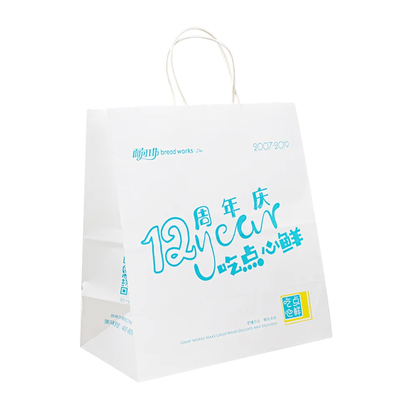 Christmas Occasion Choose Eco Friendly Recycled Paper Bags with Handles
