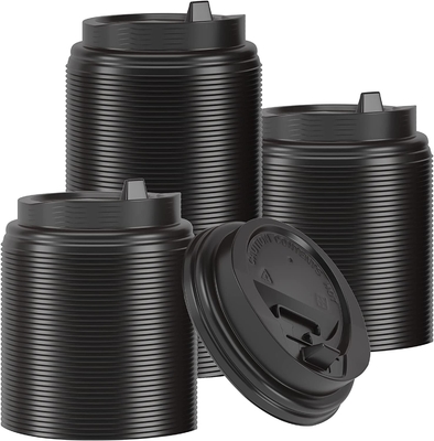 OEM ODM Coffee Paper Cup Lids Biodegradable Food Garde Plastic Mterial