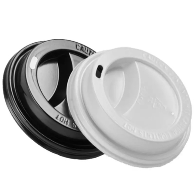 80mm 90mm Biodegradable Coffee Lids Eco Friendly PLA Mterial