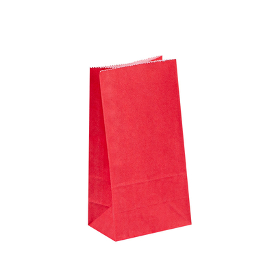 OEM ODM Kraft Paper Packing Bags Square Bottom For Bakery Bread
